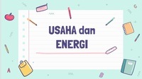 kerja dan energi - Kelas 10 - Kuis