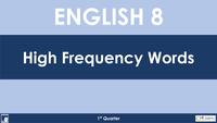 High Frequency Words - Grade 7 - Quizizz