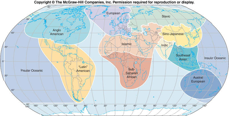 cultural regions of the world