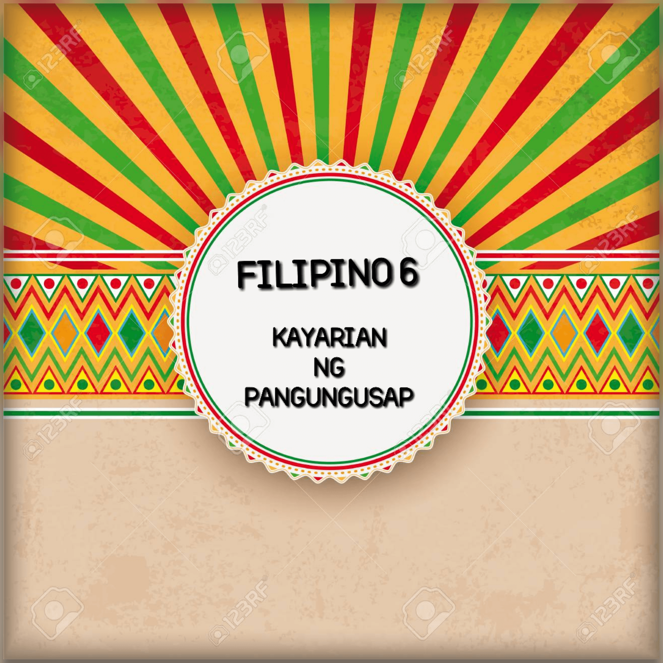 KAYARIAN Ng PANGUNGUSAP (HUGNAYAN At LANGKAPAN) | 73 Plays | Quizizz