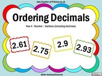 Ordering Decimals - Class 5 - Quizizz
