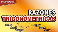 razões trigonométricas sin cos tan csc sec e cot - Série 5 - Questionário