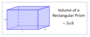 Volume of Rectangular Prisms