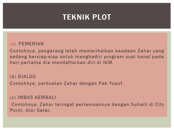 Plot teknik Santun Bahasa