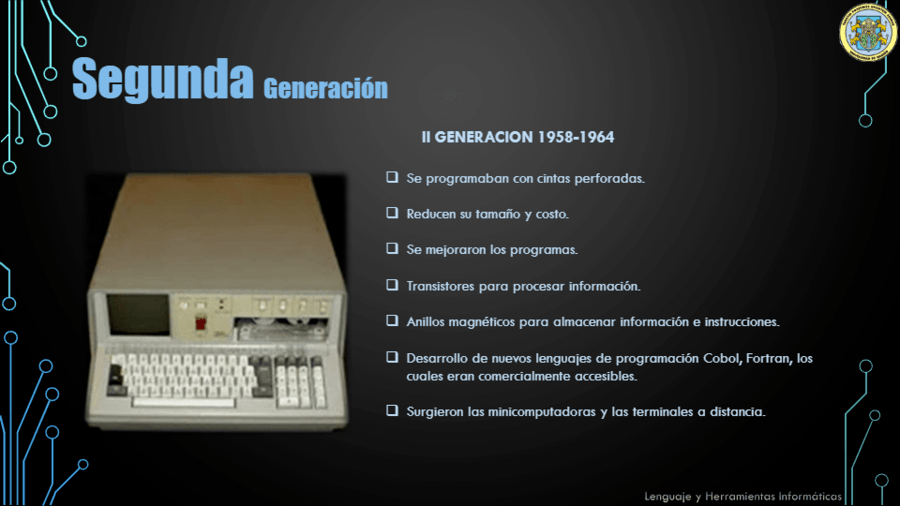 Generaciones del Computador - Quizizz