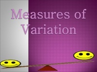 Measures of Variation - Year 11 - Quizizz