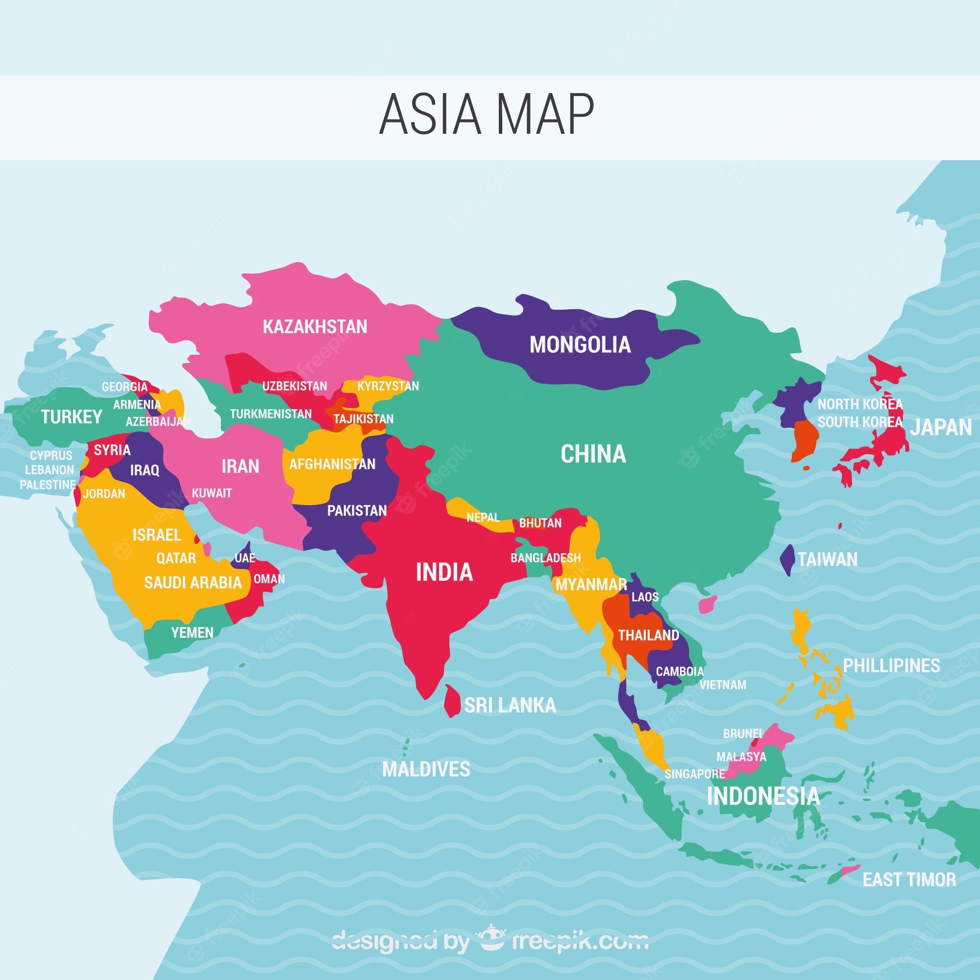 países en asia - Grado 6 - Quizizz