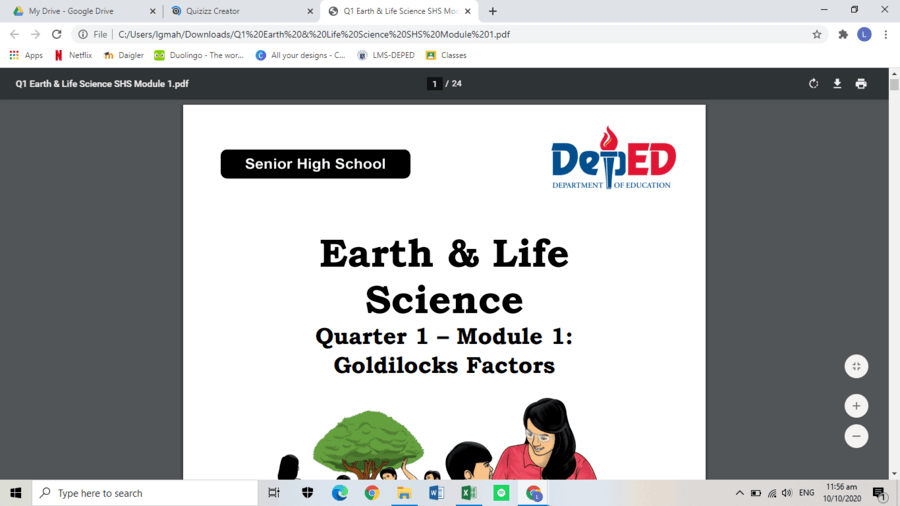 Earth And Life Science Module 1 Assessment 68 Plays Quizizz 1528