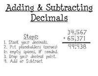 Subtracting Decimals - Grade 5 - Quizizz