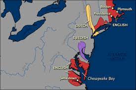 3 early english settlements