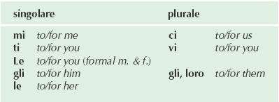 Italian Indirect Object Pronouns And Piacere - Quizizz