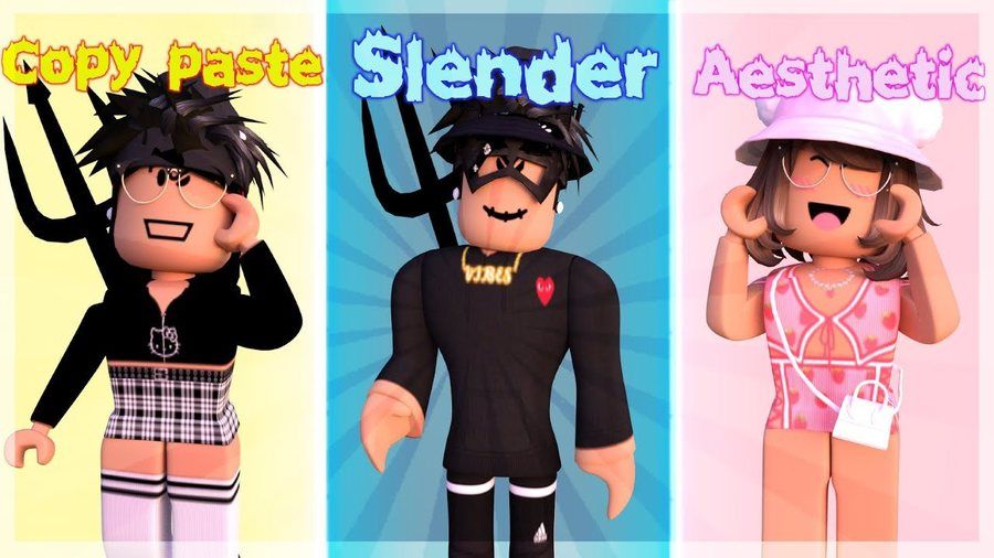 ROBLOX slender & copy and paste profiles 🤮 
