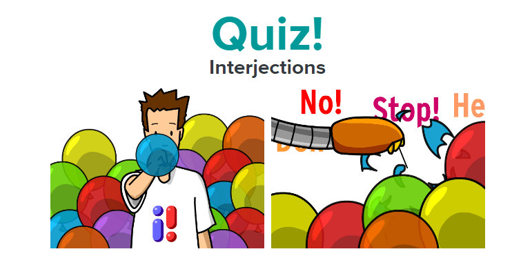 Brainpop! Interjections | 297 Plays | Quizizz