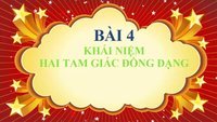 sự đồng dạng trong tam giác cân và tam giác đều - Lớp 6 - Quizizz