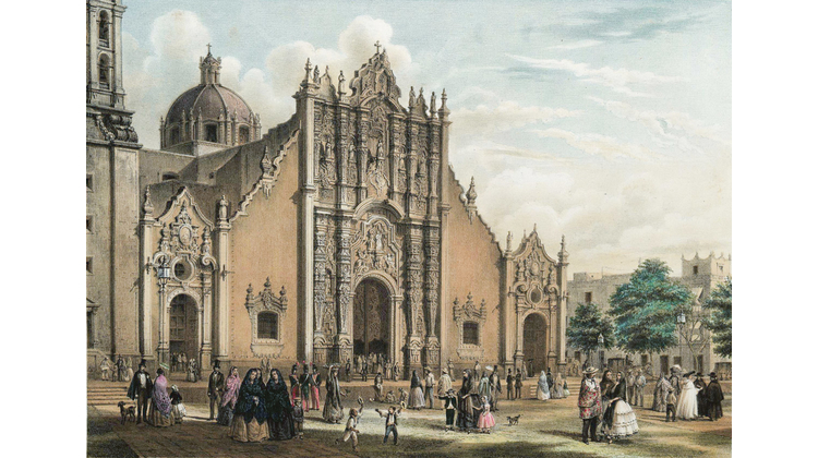 La iglesia novohispana