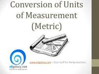 Converting Metric Units - Grade 7 - Quizizz