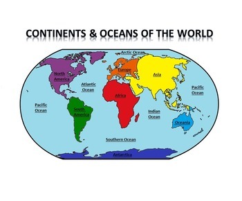 Continents & Oceans | Topography Quiz - Quizizz