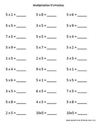 Multiplication Facts - Class 6 - Quizizz