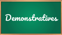 Demonstrative Pronouns - Year 1 - Quizizz