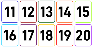 Identifying Numbers 11-20 - Class 9 - Quizizz