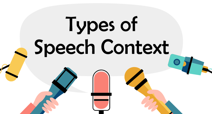 type of speech context quiz