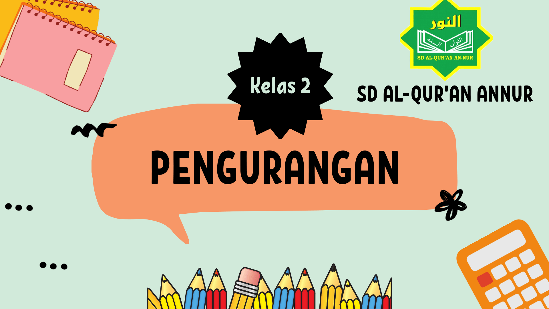 Matematika - (Pengurangan) kelas 2 SD