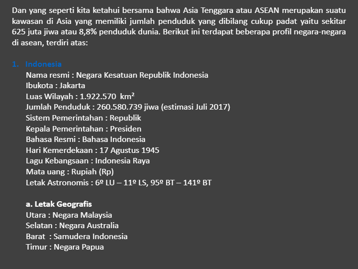 Mengenal Negara Negara Asean Geography Quizizz