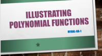 Illustrating Polynomial Functions