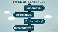 Sentences - Class 1 - Quizizz