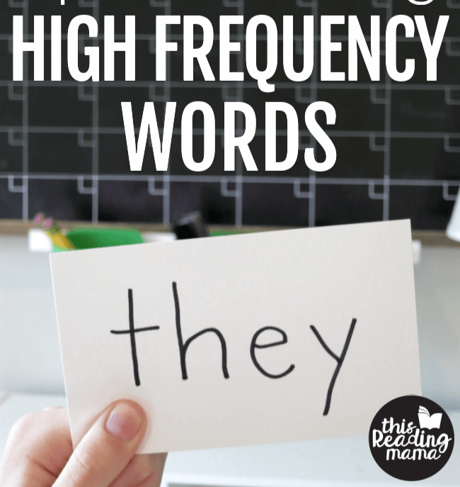 High Frequency Words - Class 5 - Quizizz