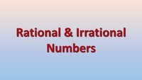 Irrational Numbers Flashcards - Quizizz