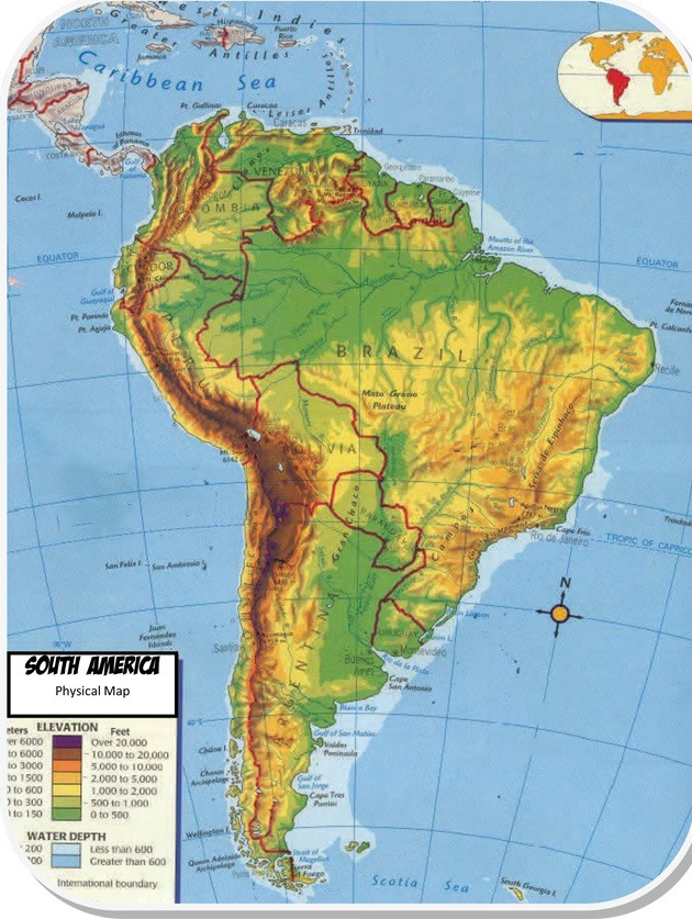 Latin American Physical Map | Other Quiz - Quizizz