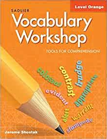 Vocabulary Workshop Level Orange Unit 2