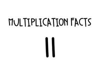 Multiplication Facts - Class 5 - Quizizz