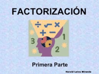 Factorización - Grado 5 - Quizizz