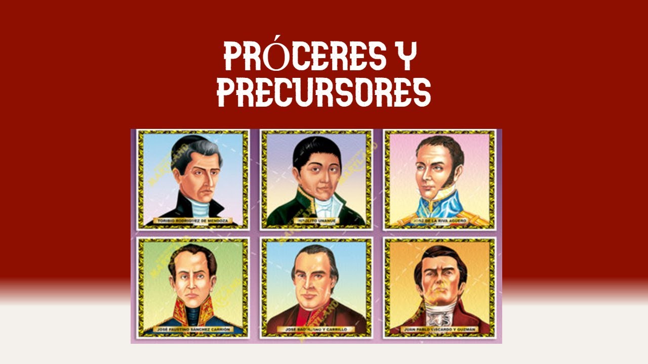 Independencia Del Peru Precursores Y Proceres Images Sexiz Pix 1965