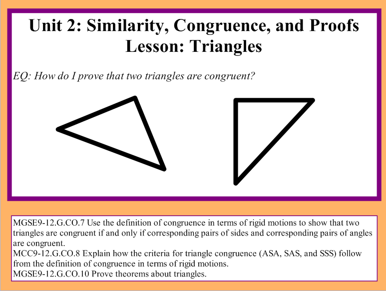 Triangle Congruence Practice Mathematics Quizizz 2764