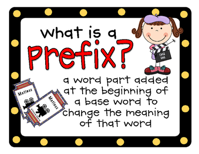 Prefixes - Class 5 - Quizizz