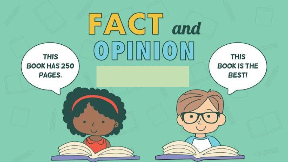Fact vs. Opinion - Grade 3 - Quizizz