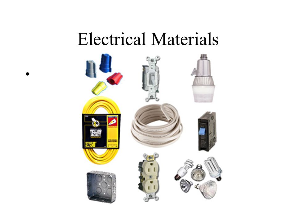 Electrical Materials | 84 Plays | Quizizz