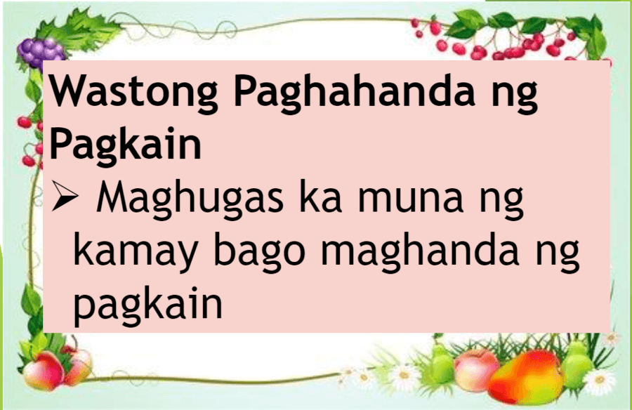 Paghahanda sa Masusustansiyang Pagkain | Other - Quizizz