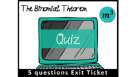 binomial theorem - Class 9 - Quizizz