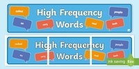 High Frequency Words Flashcards - Quizizz