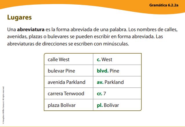 Abreviaturas - Grado 3 - Quizizz