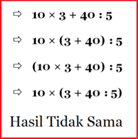 Masalah Kata Operasi Campuran - Kelas 7 - Kuis