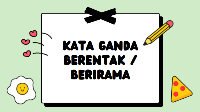 Kata kata berirama - Kelas 3 - Kuis