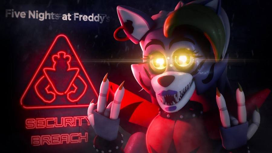 Kit 8 personagens Five Nights At Freddy's Animatronic Fox