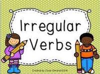 Irregular Verbs - Grade 1 - Quizizz