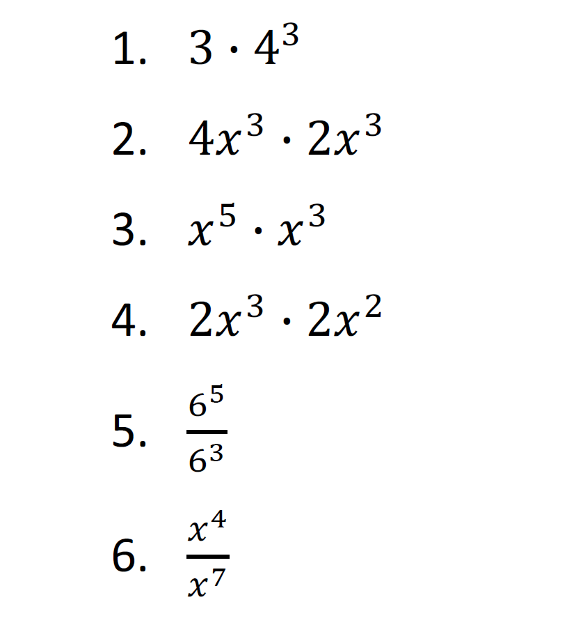 Exponential Rules | Algebra I - Quizizz