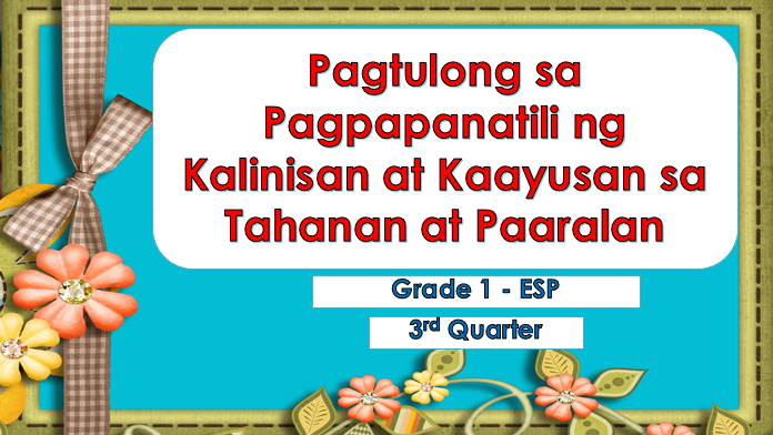 Mahalaga Ang Pagpapanatili Ng Kalinisan Ng Ating Wate 0819